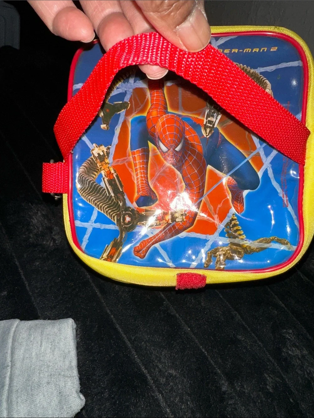 Spiderman Kids Shoulder Bag in Red, Yellow & Blue
